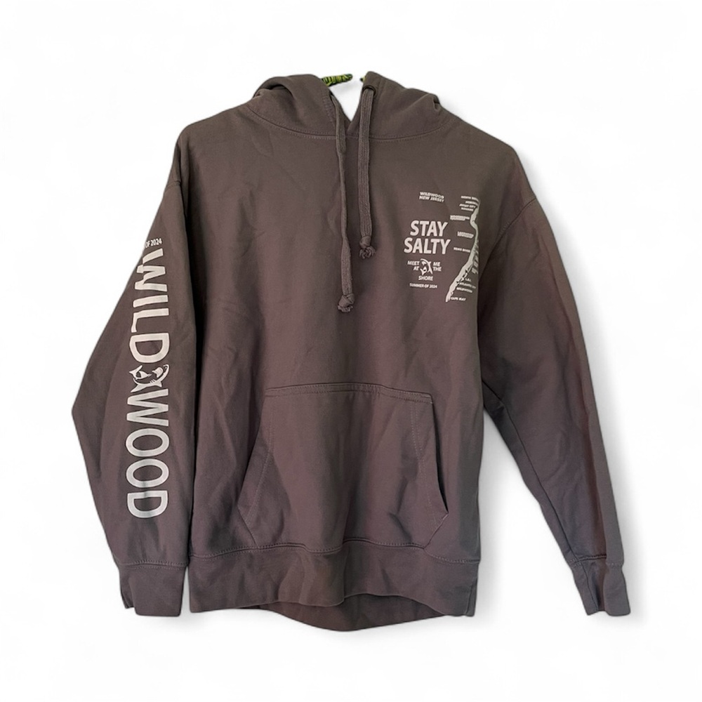 Stay Salty Hoodie - Dark Gray